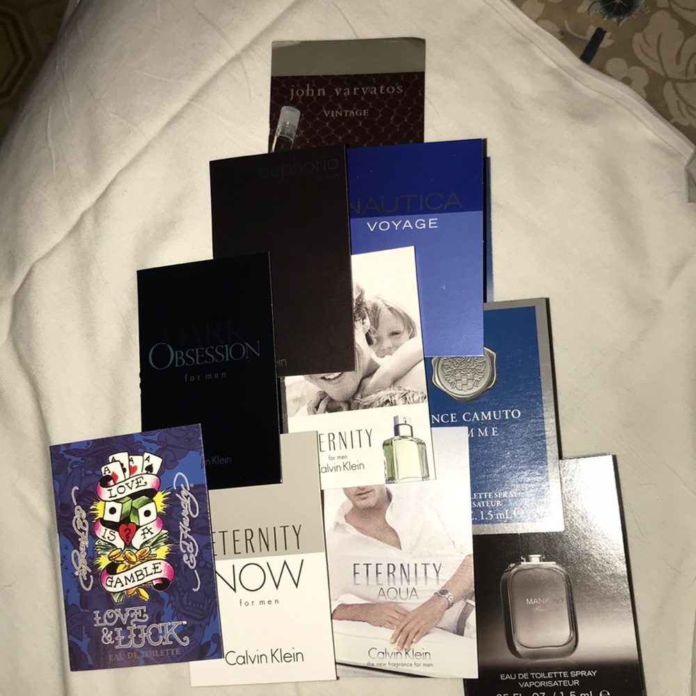 Authentic fragrance samples             Pack of 10